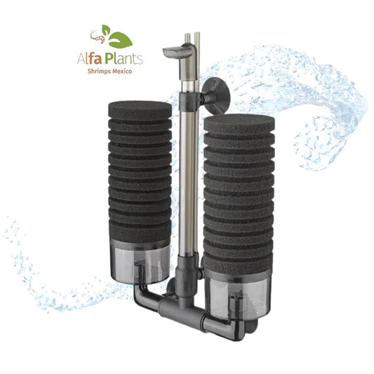 Filtro de esponja doble optimizado