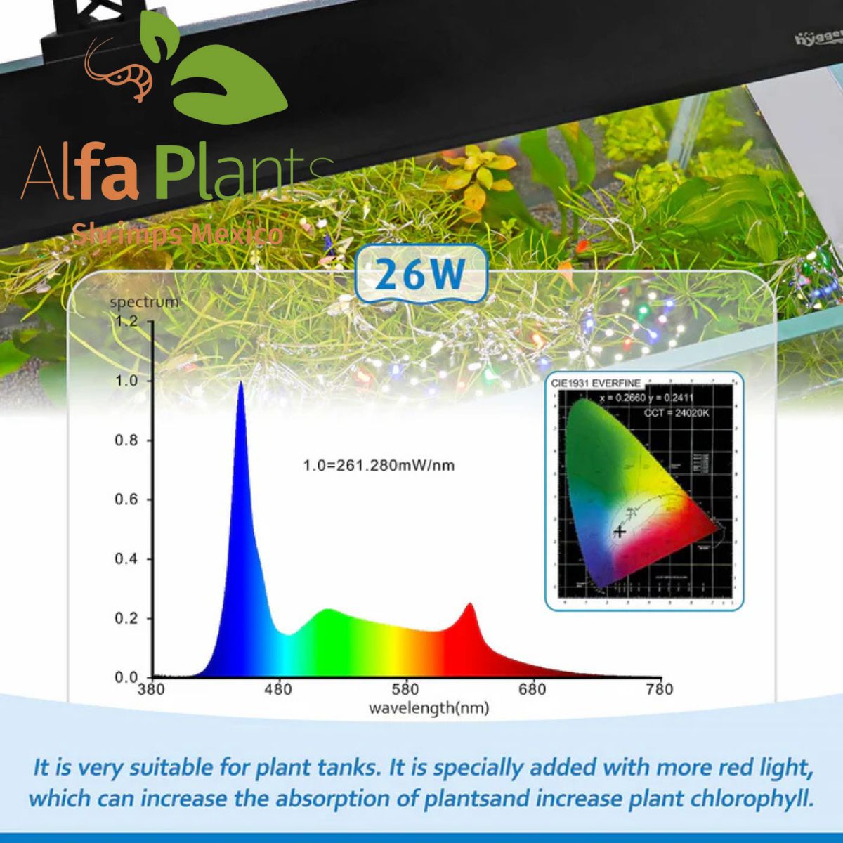 Lámpara Led Hygger HG018 con clip