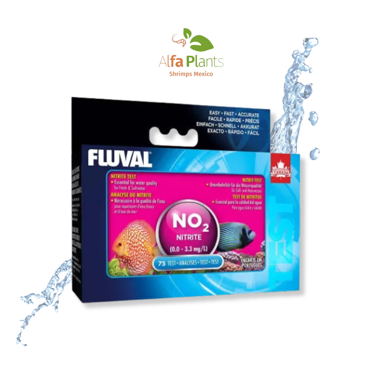 Test ️Nitritos NO² Fluval