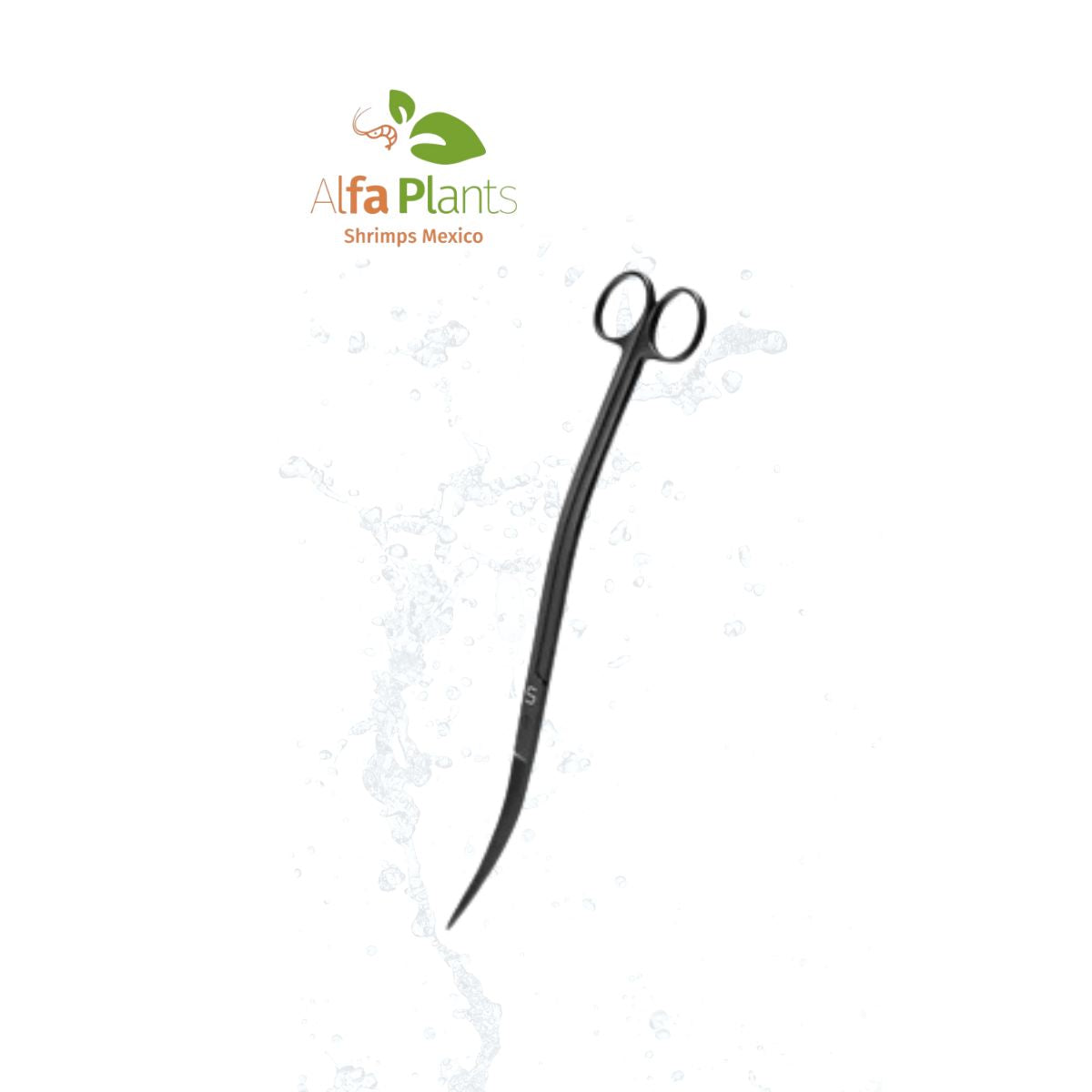 Tijeras doble curva negras UNS