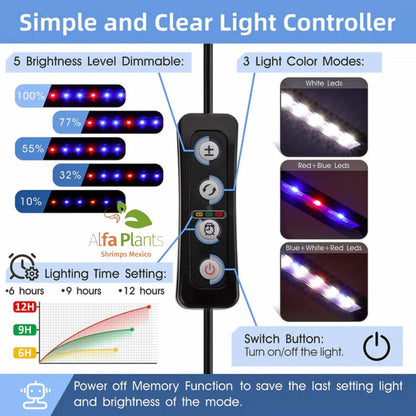 Lámpara Led Hygger HG033 Nano Clip