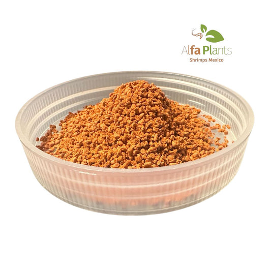 Alimento para aumentar el color de peces Y gambas