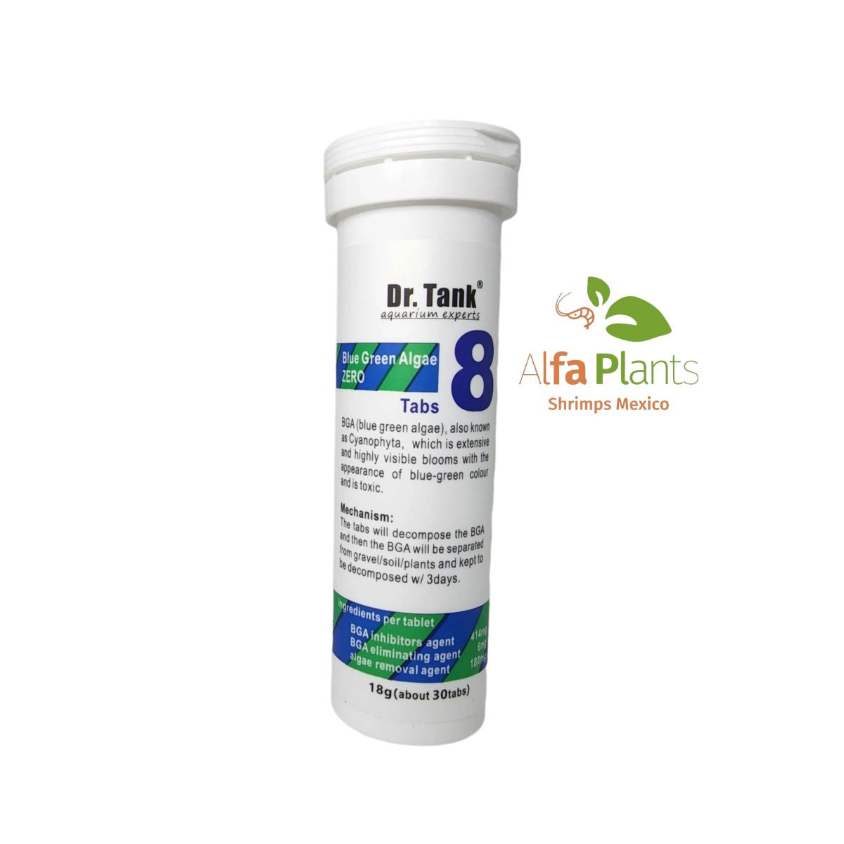 Dr. Tank #8 Blue Green Algae Zero