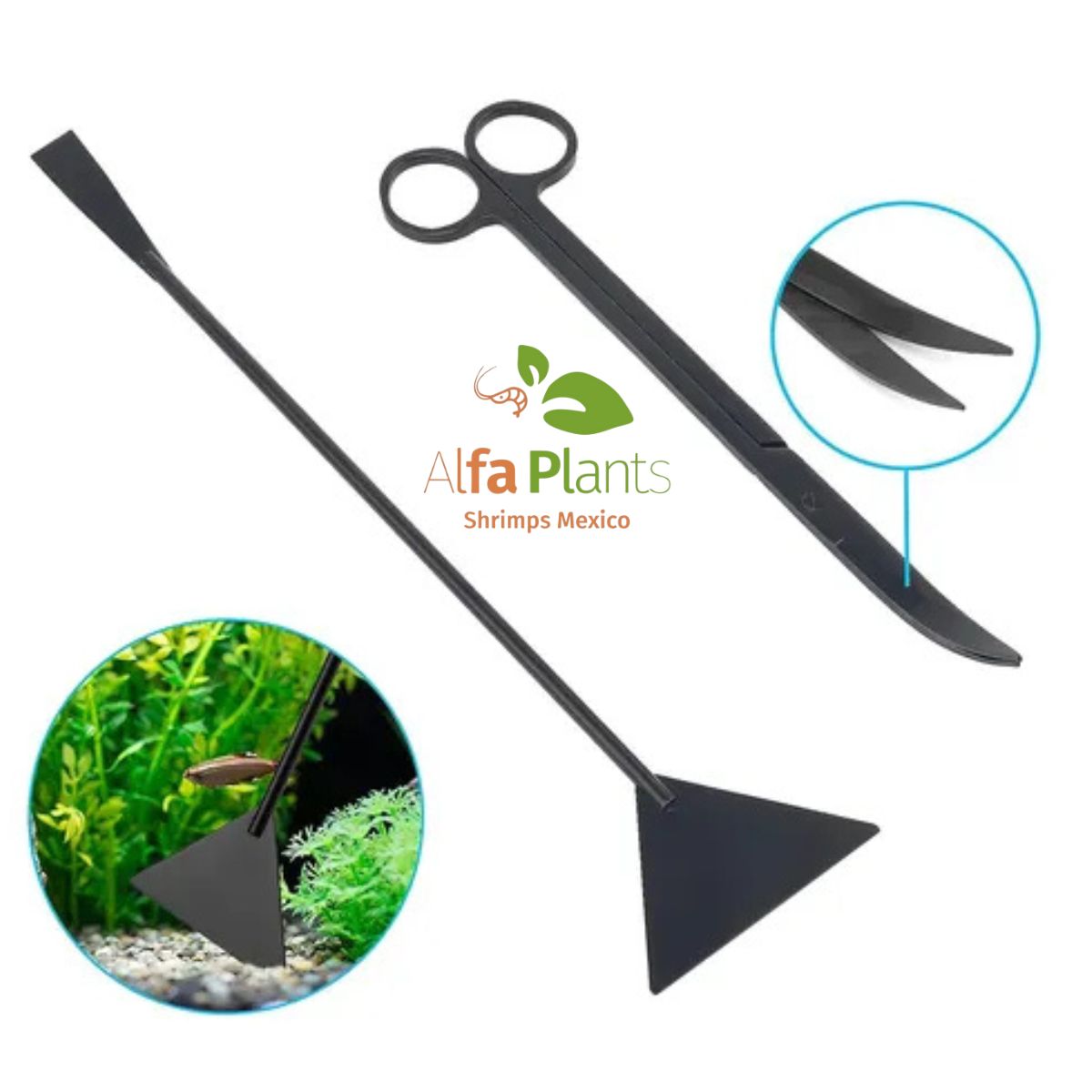 Kit de herramientas negras con cepillo