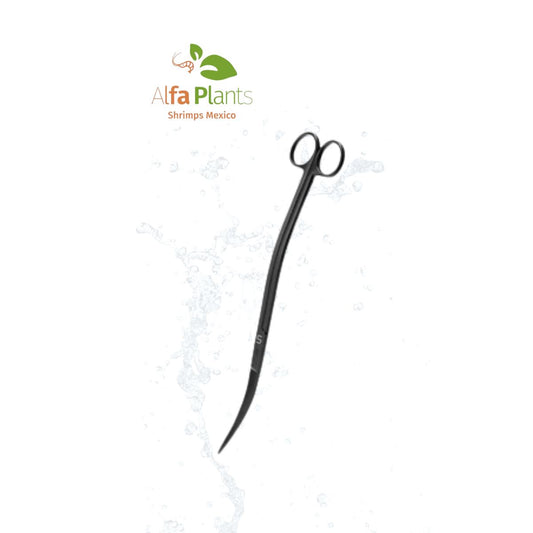 Tijeras doble curva negras UNS