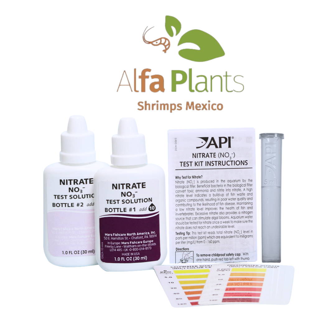 Api Itrat API Nitrate NO³ Test Kit – Alfa Plants Shrimps México