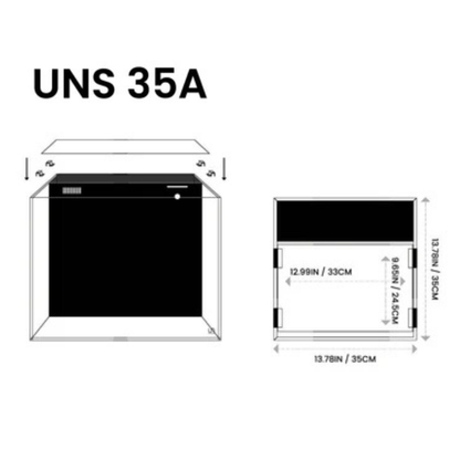 Tapa de vidrio para pecera Doble AIO Ultum Nature Systems