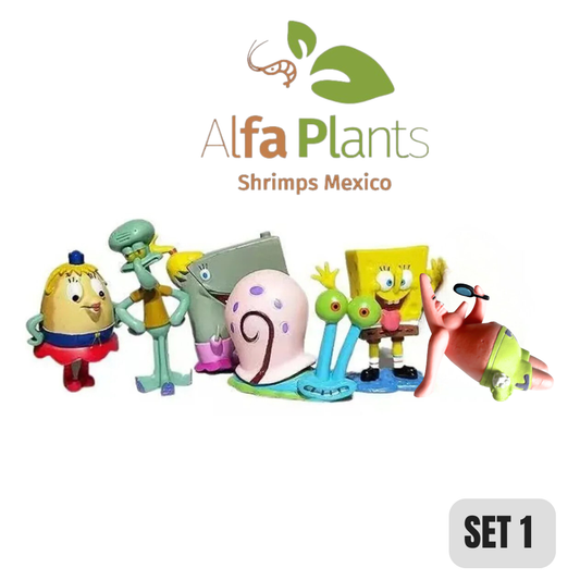 Set Personajes de Bob Esponja