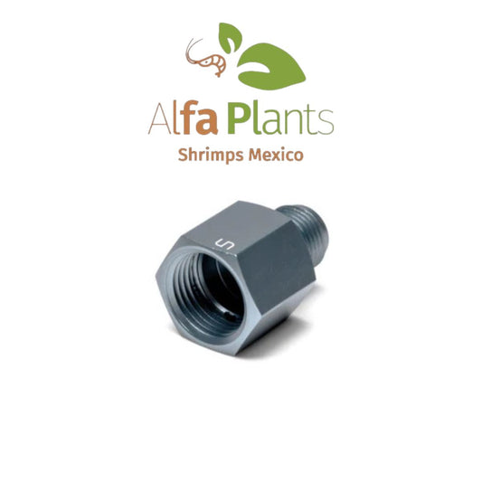 Adaptador para Micro regulador de CO2 UNS