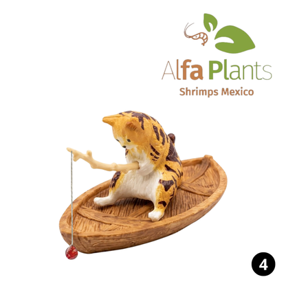 Gato pescando