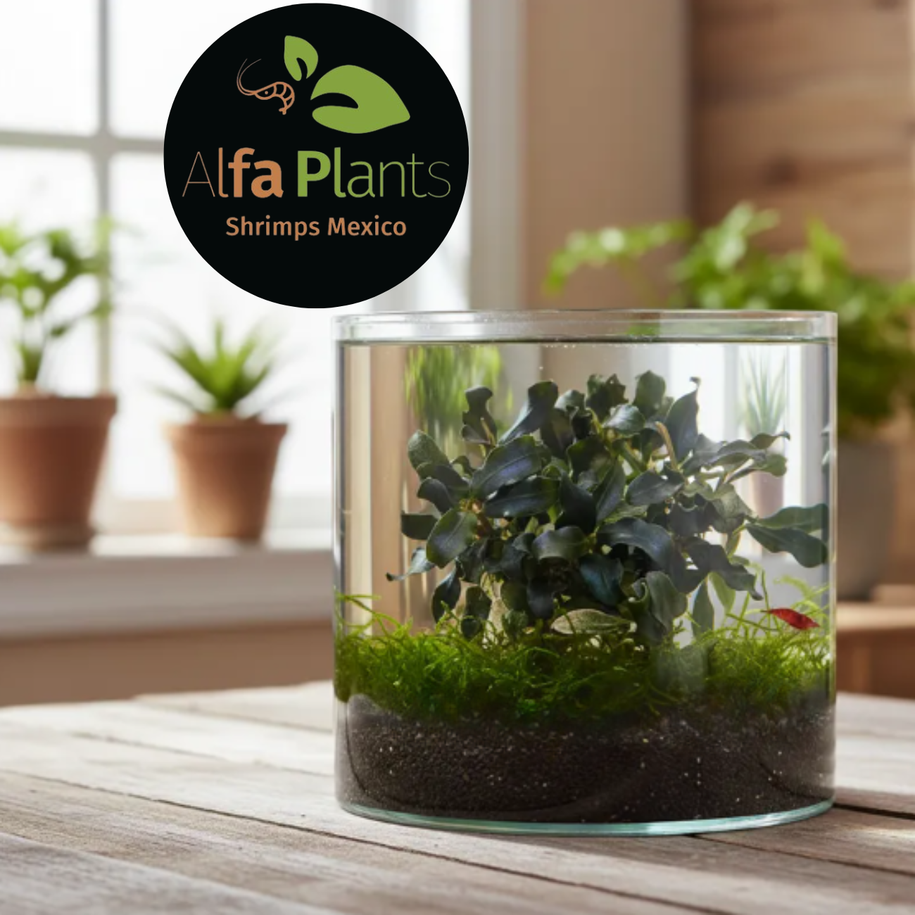 Bucephalandra Sekadau Giant Blue In-vitro